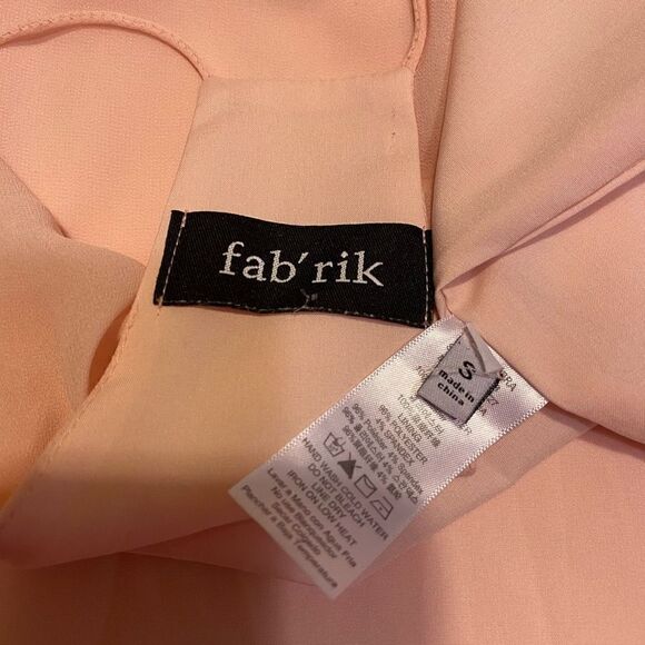 Fab’rik Pale Pink Sheath Mini Dress‎ - Picture 8 of 10